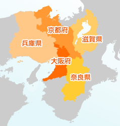 近畿地図